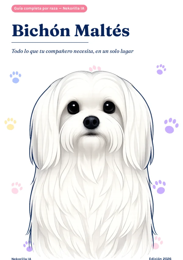 Portada real del ebook: Bichón Maltés