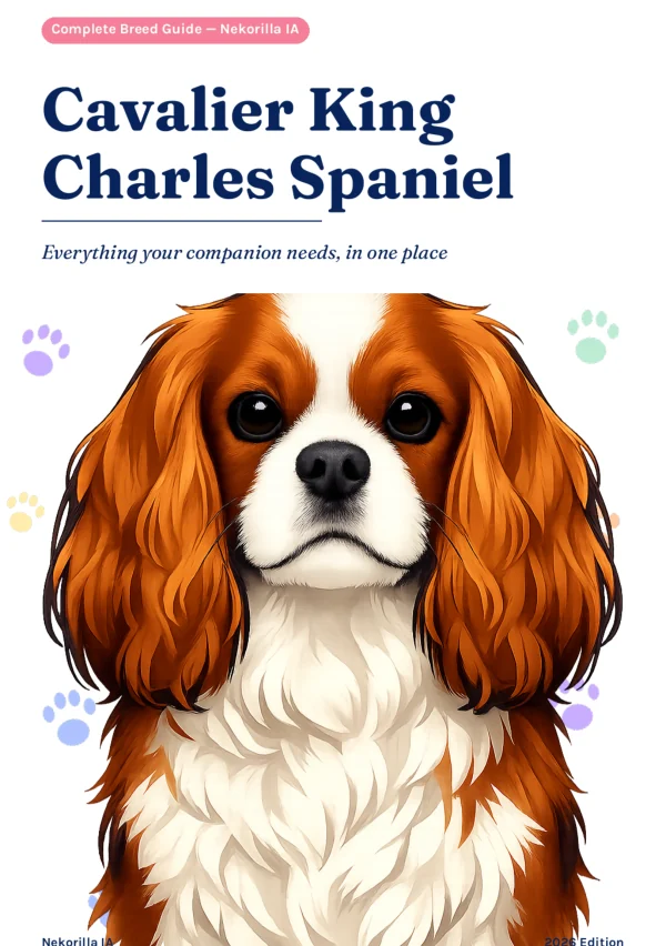 Actual ebook cover: Cavalier King Charles Spaniel