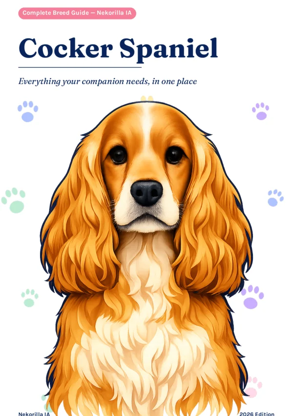 Actual ebook cover: Cocker Spaniel