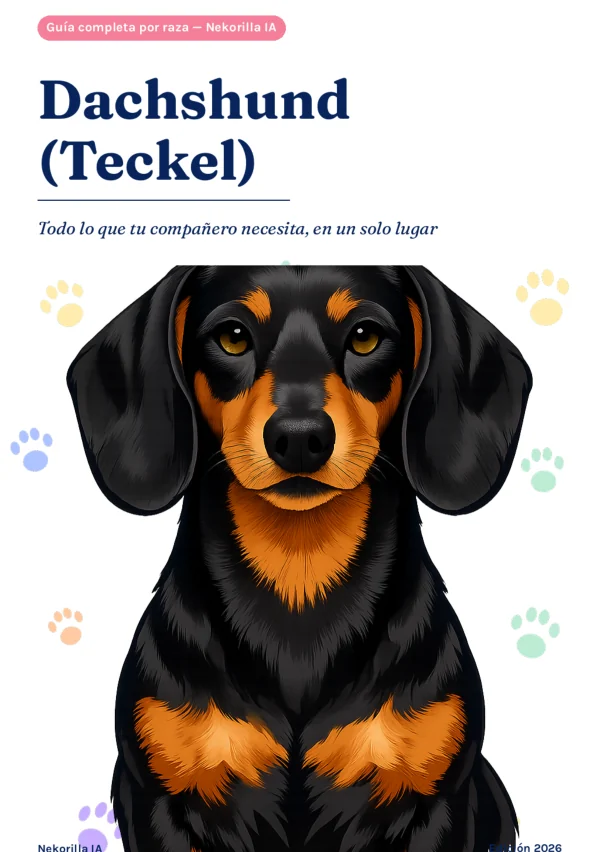 Portada real del ebook: Dachshund (Teckel)