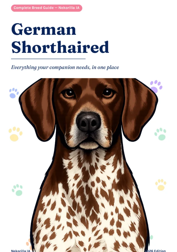 Actual ebook cover: German Shorthaired Pointer