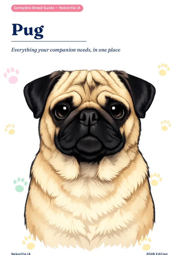 Actual ebook cover: Pug