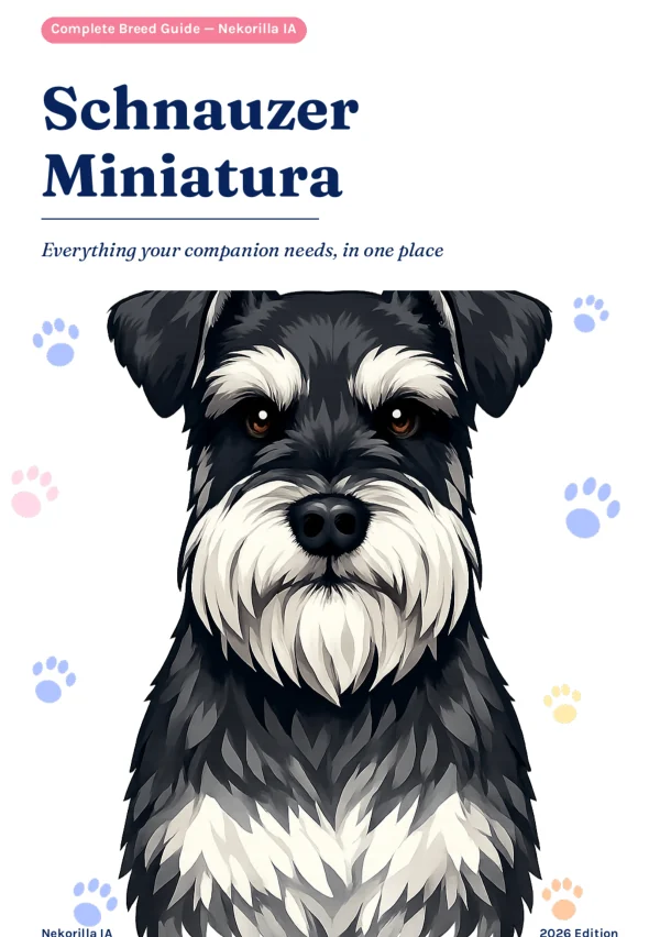 Actual ebook cover: Miniature Schnauzer