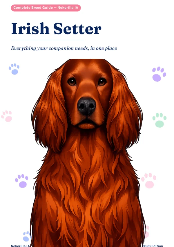 Actual ebook cover: Irish Setter