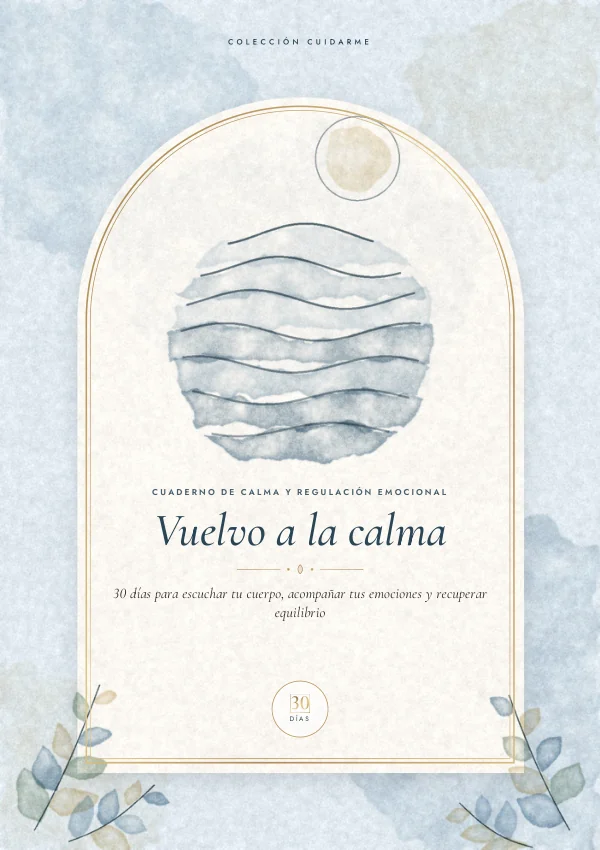 Portada real del ebook: Vuelvo a la Calma · Regulación Emocional