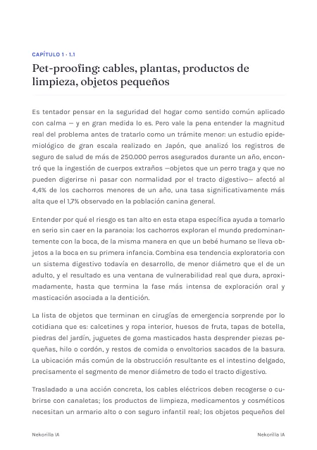 Página de muestra 3: Chihuahua