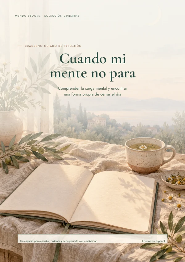Portada real del ebook: Cuando mi mente no para