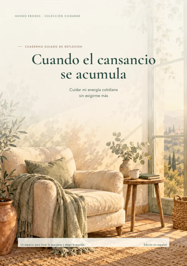 Portada real del ebook: Cuando el cansancio se acumula