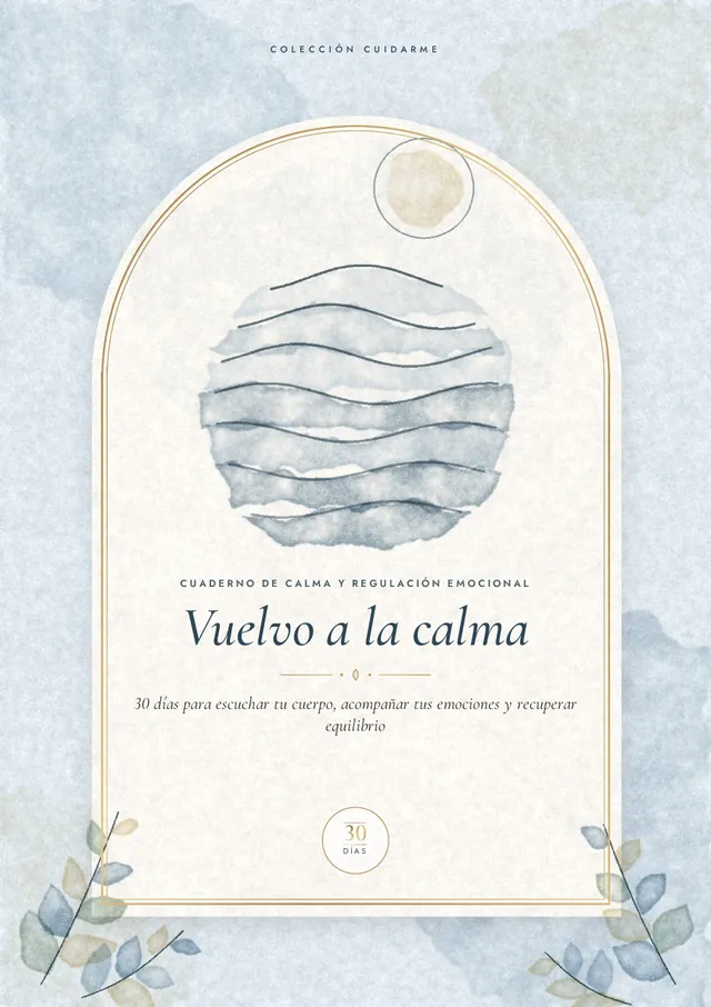Portada de Vuelvo a la calma